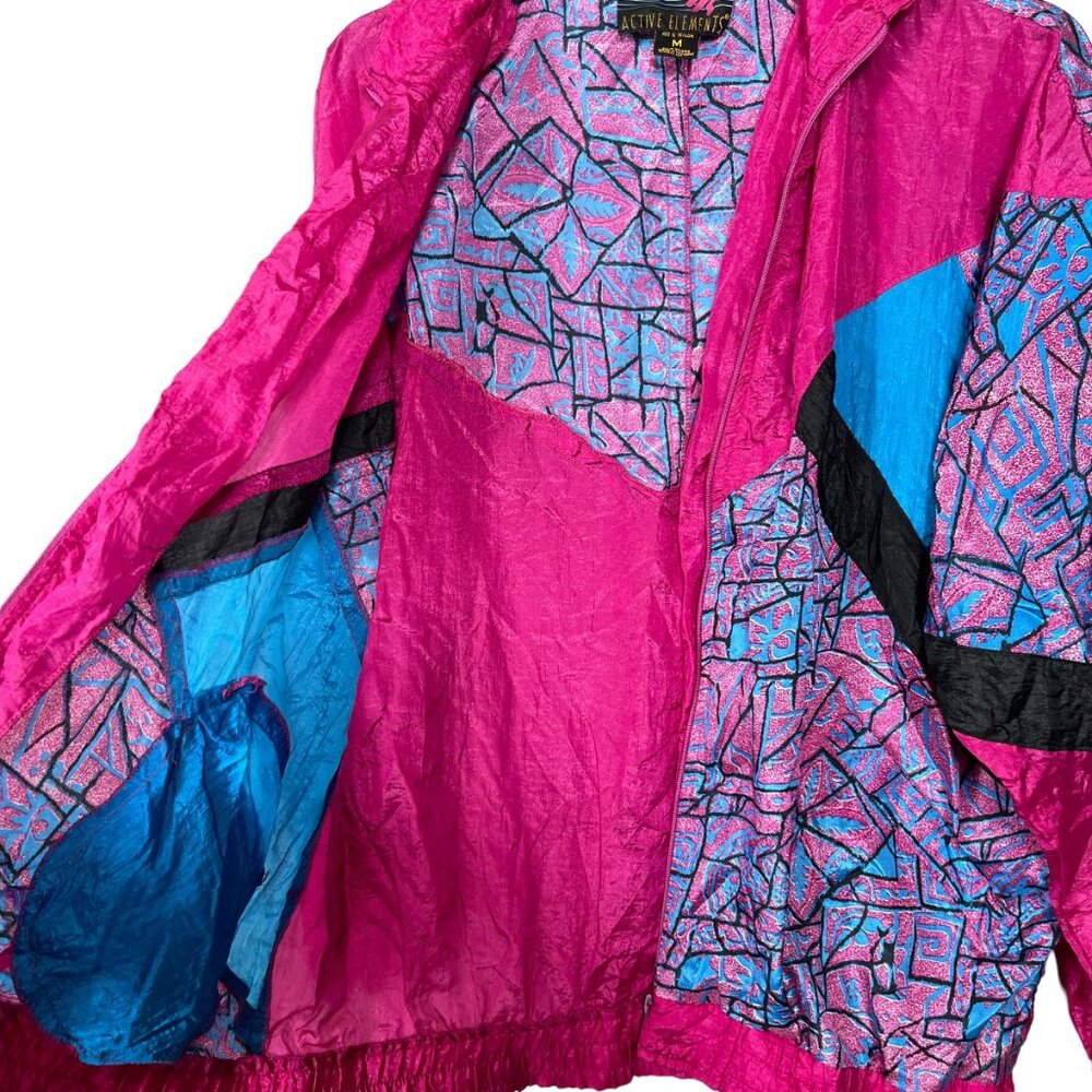 Active Elements Windbreaker Jacket Womens Medium … - image 6